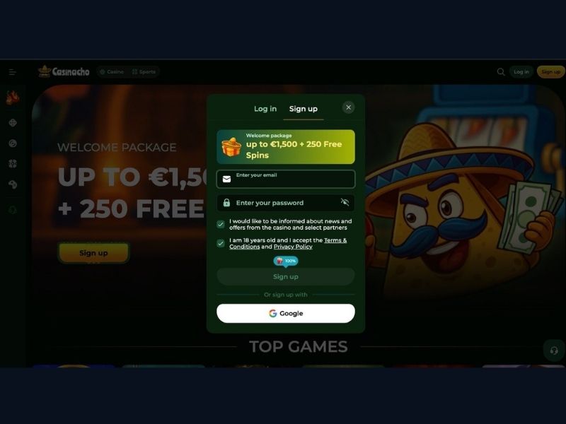 Casinacho Casino für Deutschland — Kerndaten und Plattformübersicht