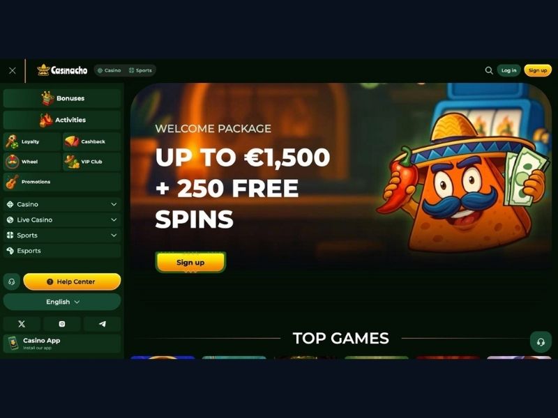 Turniere und Sonntagsreload bei Casinacho Casino Nacho Casino für Deutschland