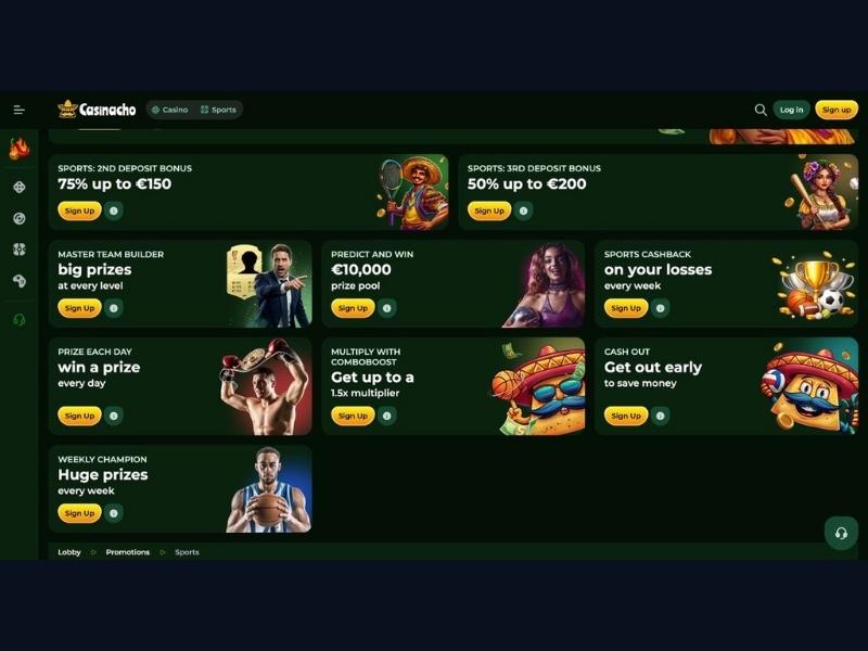 Mobile App und Browser-Zugang zu Casinacho Casino für Deutschland